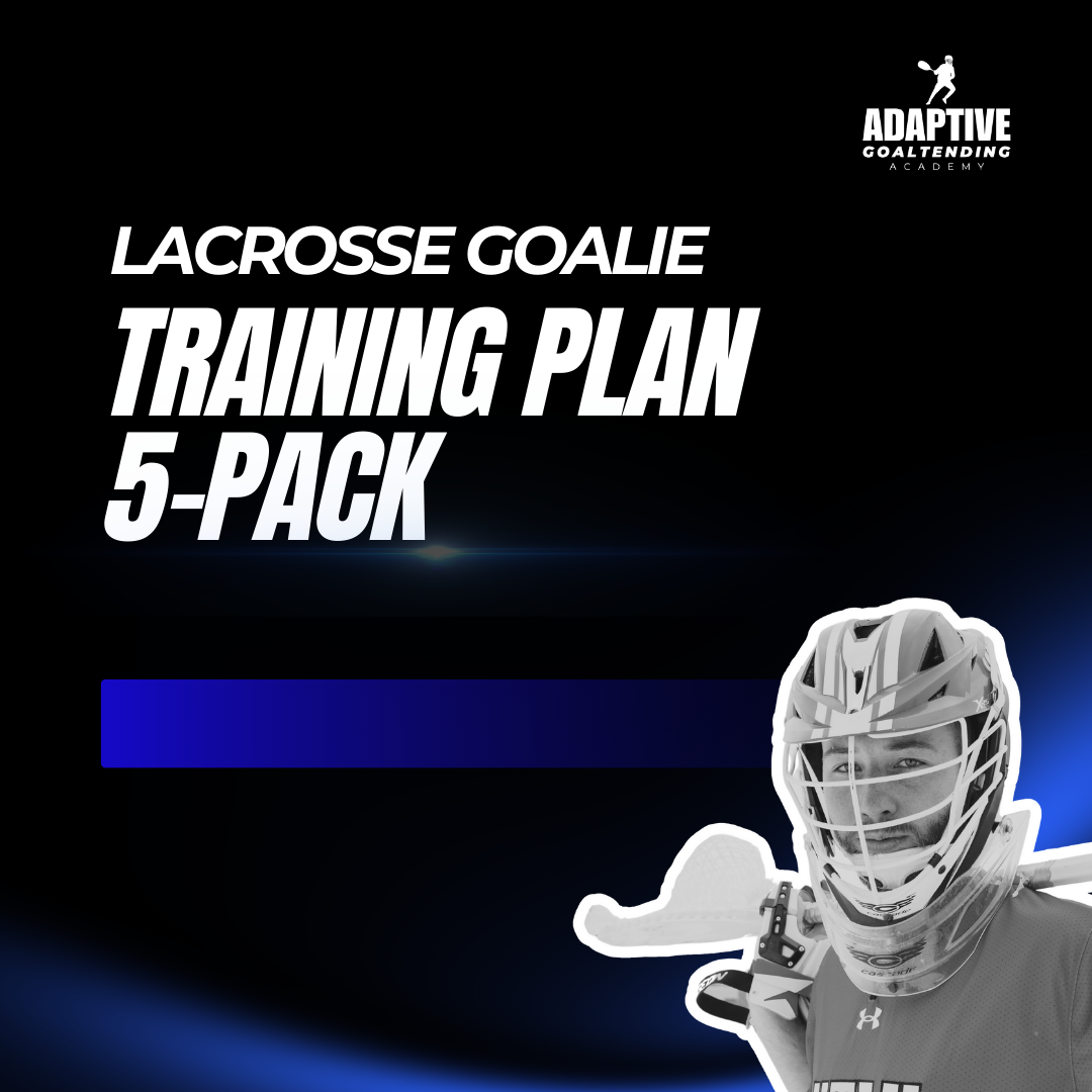 Elite Lacrosse Goalie Skills Training Plans 5-Pack