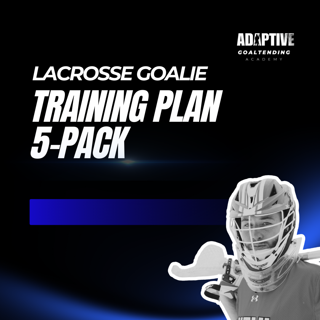 Elite Lacrosse Goalie Skills Training Plans 5-Pack